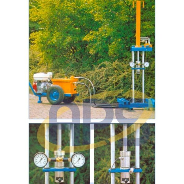 Hydraulic Dutch Cone Penetrometer 50 kN 5 Ton Capacity